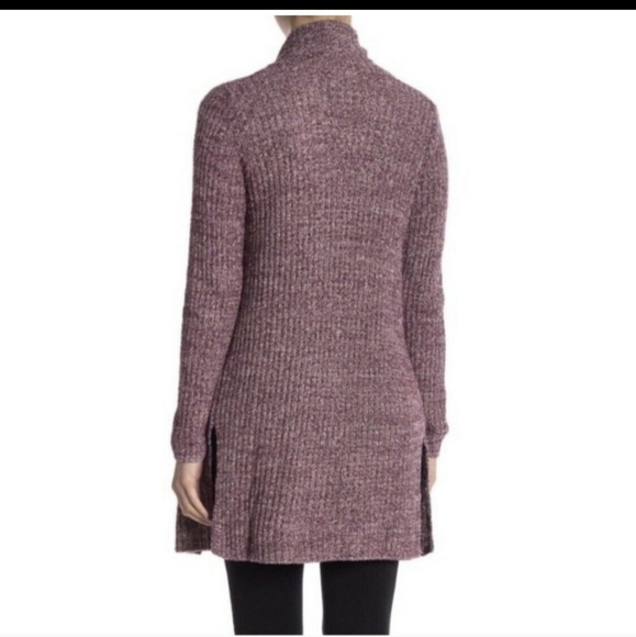 XL BAREFOOT DREAMS Montecito Knit Ribbed Long Draped Sweater - Picture 6 of 13